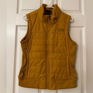 The North Face Yellow Puffer Jacket Lightweight Insulation